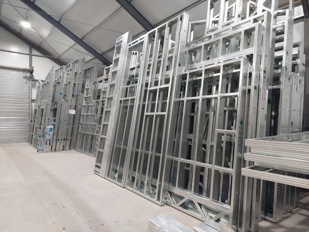 Panelizado de estructuras de Steel Frame en fábrica